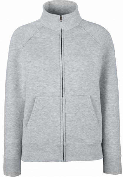 Fruit of The Loom Lady-Fit Premium Sweat Jacket in 4 Farben