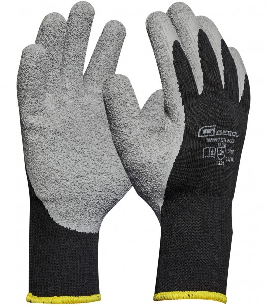 Gebol Winter Eco Latex-Schutzhandschuhe teilbeschichtet