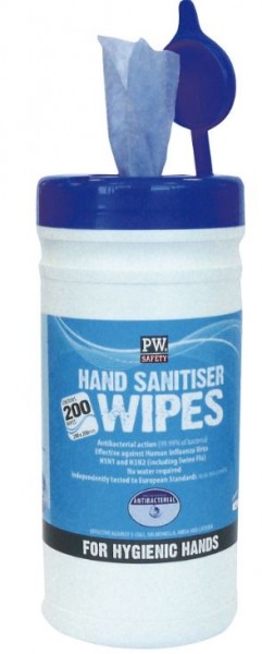 Portwest IW40 Handdesinfektions-Tücher (200 Tücher)