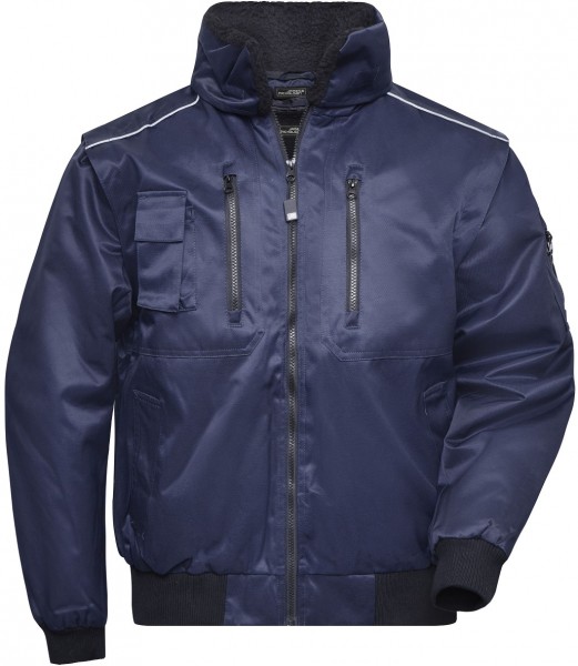 James & Nicholson JN812 3-in-1 Workwear Jacke in 2 Farben