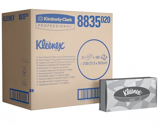 Kimberly Clark Kleenex 8835 Kosmetiktücher Standard