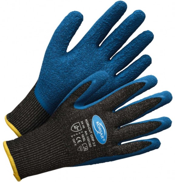 Korsar Kori-Cut Grip 2.0 Latex-Schnittschutzhandschuhe Level D