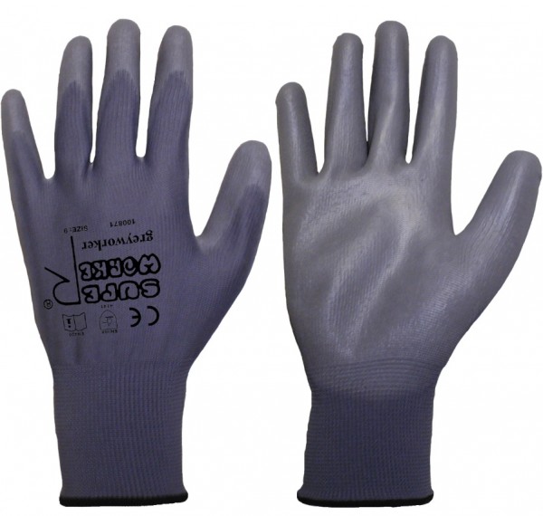 Super Worker greyworker PU-Schutzhandschuhe