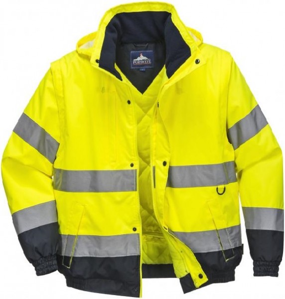 Portwest C468 Warnschutz 2-in-1-Pilotjacke