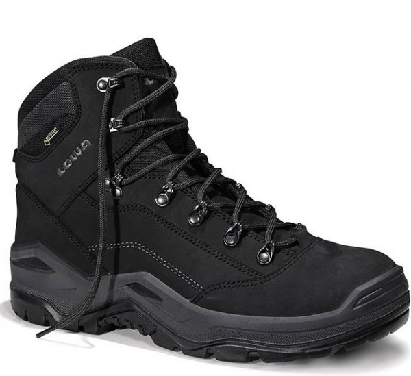 Lowa Renegade Work GTX Black Mid Schnürstiefel S3 CI HI HRO SRC