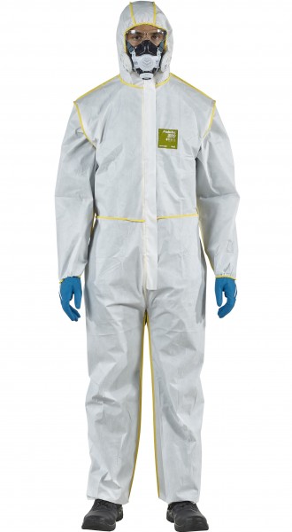 Microgard / AlphaTec 2300 Comfort Overall mit Kapuze Modell 129 weiß