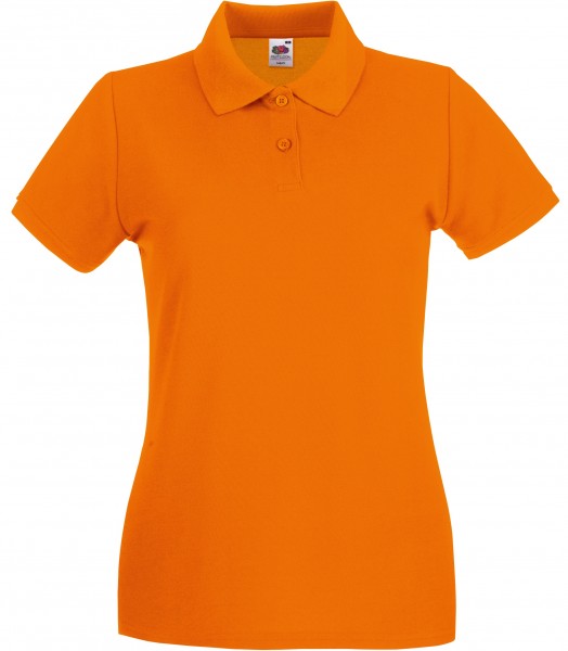 Fruit of The Loom Premium Polo Lady-Fit in 18 Farben