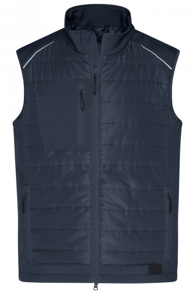 James & Nicholson JN1822 Herren Hybrid Weste in 5 Farben