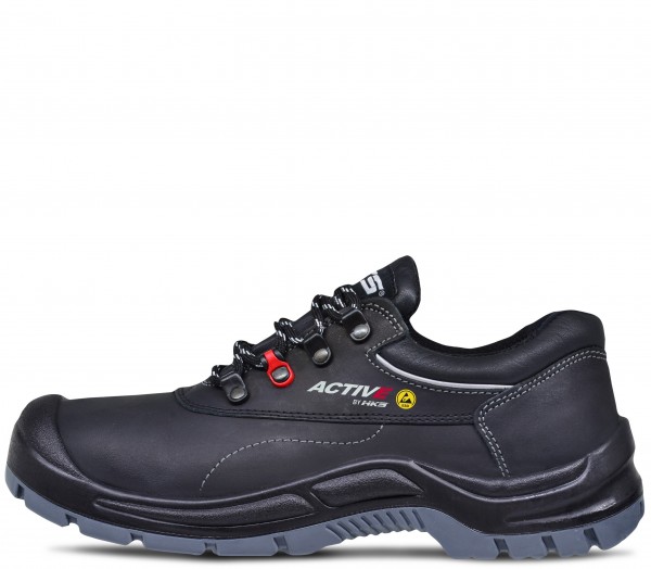 HKS Active 400 Halbschuhe S3 SRC ESD mit Überkappe schwarz