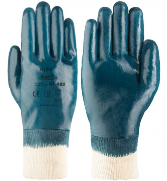 Ansell Hylite 47-402 Nitril-Schutzhandschuhe vollbeschichtet