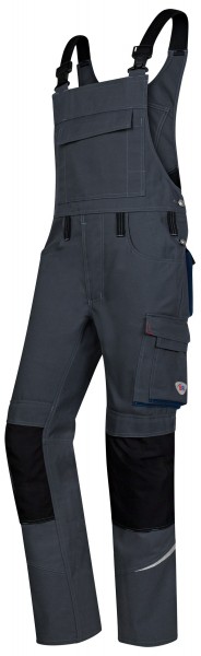 BP 1804-720 Komfort-Latzhose mit Reflexelementen und Kniepolstertaschen Comfort Plus