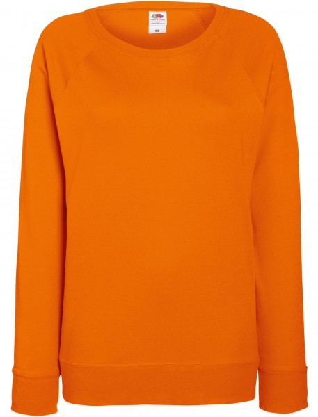 Fruit of The Loom Lightweight Raglan Sweat Lady-Fit in 13 Farben
