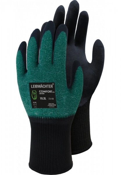 Leibwächter LW300 Comfort Lite Latexschaum-Schutzhandschuhe