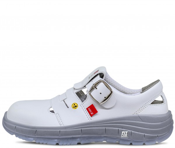 HKS K-Run White Lady 3 M Damen-Sandalen S1 SRC ESD weiß