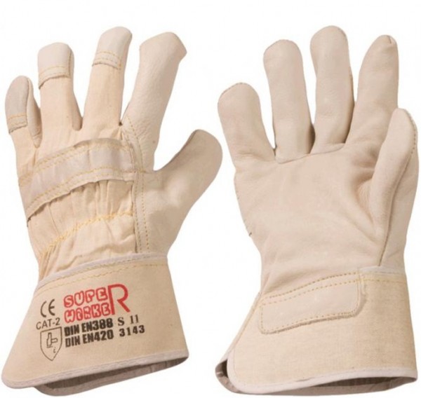 Super Worker Rindvollleder-Schutzhandschuhe