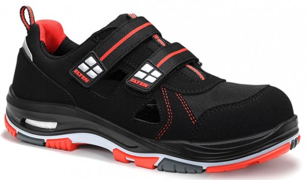 Elten Ian XXTP 711310 Sicherheitssandalen Easy ESD S1 black-red