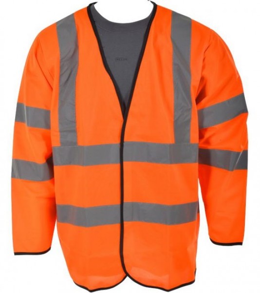 Ocean 100000 Safety w. Long Sleeves Warnweste