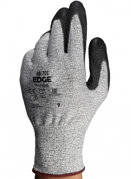 Ansell Edge 48-701 PU-Schnittschutzhandschuhe teilbeschichtet Level B