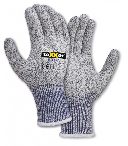 texxor 2612 Schnittschutz-Strickhandschuhe Level C