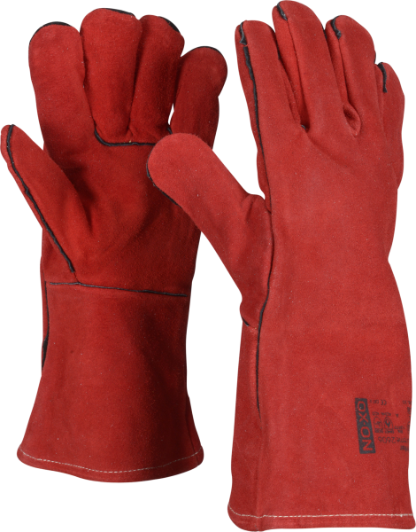 OX-ON Worker Supreme 2606 (Heat) Schweißerhandschuhe aus Rindspaltleder