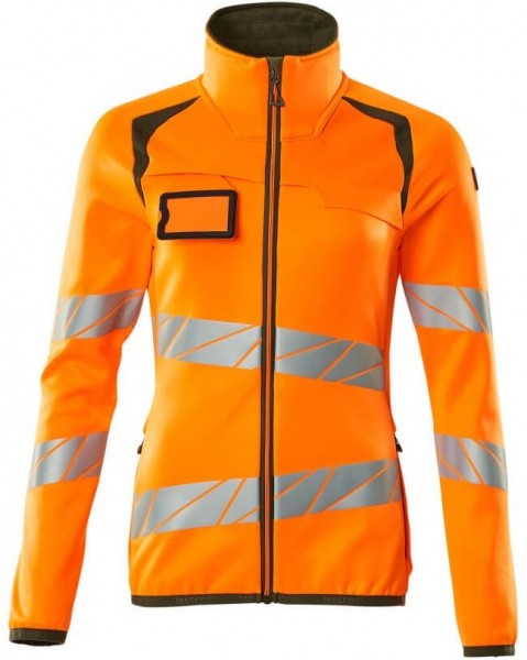 Mascot ACCELERATE SAFE 19153-315 Damen Warnschutz-Fleecepullover mit Reißverschluss