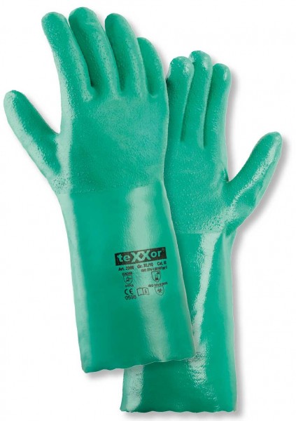 texxor 2366 Nitril-Chemikalienschutzhandschuhe 35cm