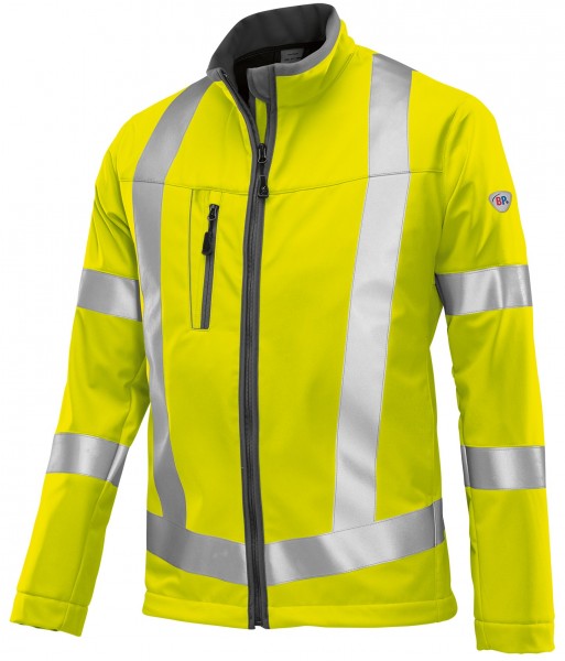 BP 2121-940 Warnschutz-Softshelljacke Hi-Vis Comfort