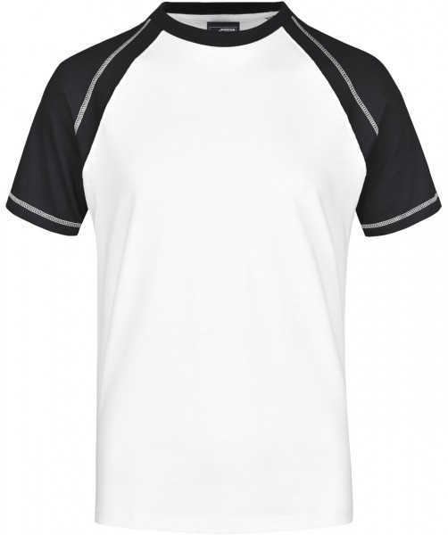 James & Nicholson JN010 Herren Raglan T-Shirt in 8 Farben