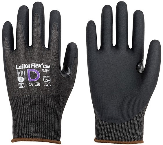 LeiKaFlex 1644 Nitrilschaum-Schnittschutzhandschuhe Level D