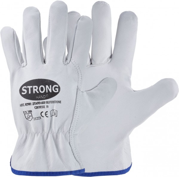 Stronghand 02901 Standard Silverstone Büffelleder-Schutzhandschuhe