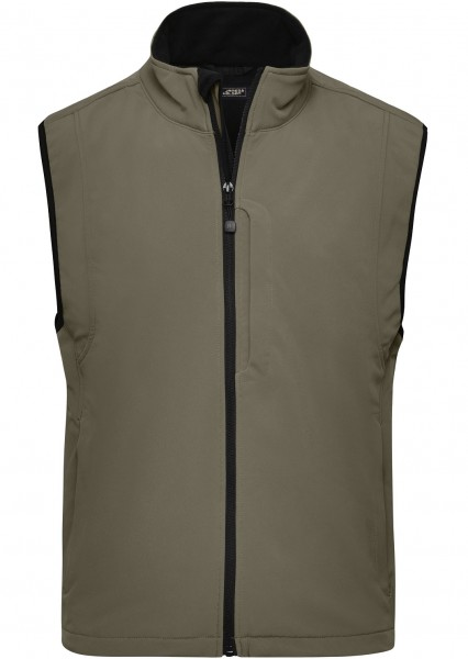 James & Nicholson JN136 Herren Softshell Weste in 9 Farben