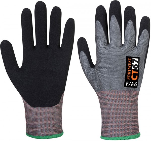 Portwest CT67 CT AHR Nitrilschaum-Schnittschutzhandschuhe Level F