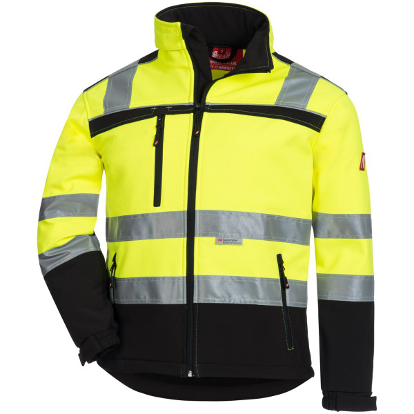 Nitras Motion Tex Viz Warnschutz-Softshelljacke
