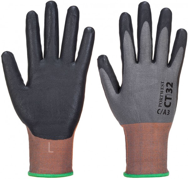 Portwest CT32 Nitrilschaum-Schnittschutzhandschuhe Level C