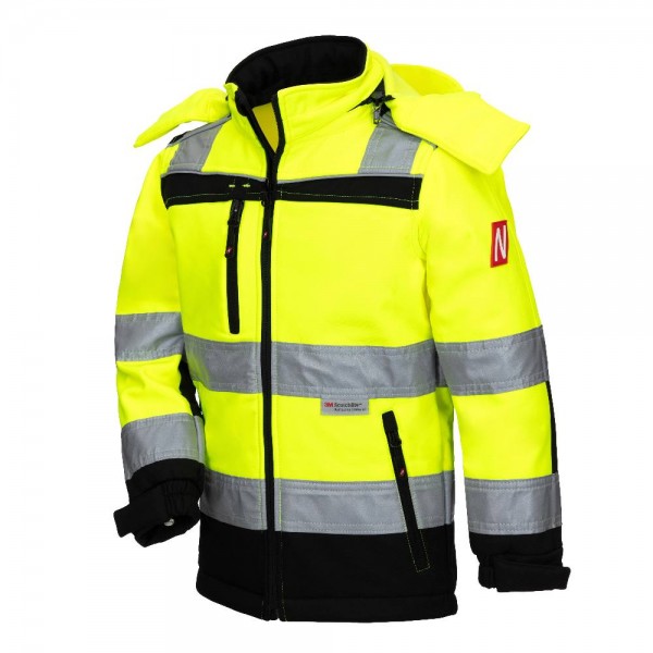 Nitras 7171KIDS Motion Tex Kids Warnschutz-Softshelljacke für Kinder