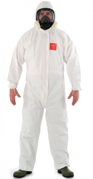 Microgard / AlphaTec 2500 PLUS Overall mit Kapuze Modell 111 weiß