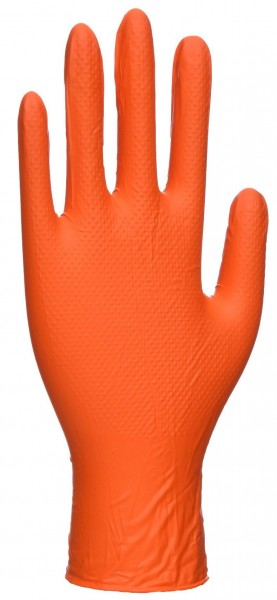 Portwest Orange HD A930 Nitril-Einwegschutzhandschuhe puderfrei