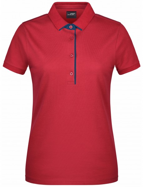James & Nicholson JN725 Damen Polo Single Stripe in 10 Farben
