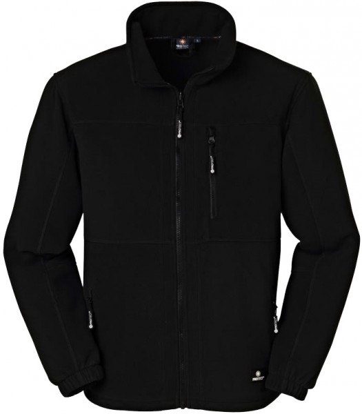 4 Protect DALLAS 3360 Fleece-Jacke schwarz einzippbar