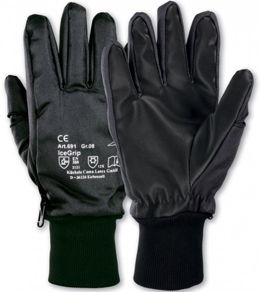 KCL 691 Ice Grip PVC Kälteschutzhandschuhe bis -50 °C