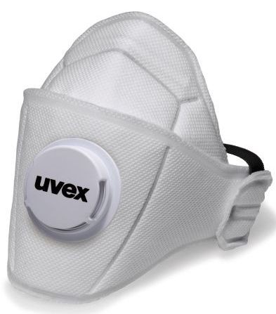 uvex 8765310 sliv-Air premium Faltmaske FFP3 NR D mit Ventil