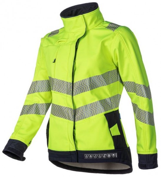 Sioen Heika 7332A2TV4 Damen Warnschutz-Softshelljacke