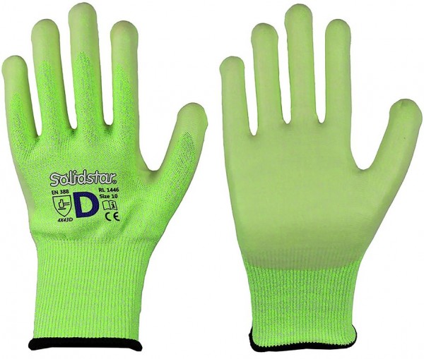 Solidstar 1446 Nitrilschaum-Schnittschutzhandschuhe Level D