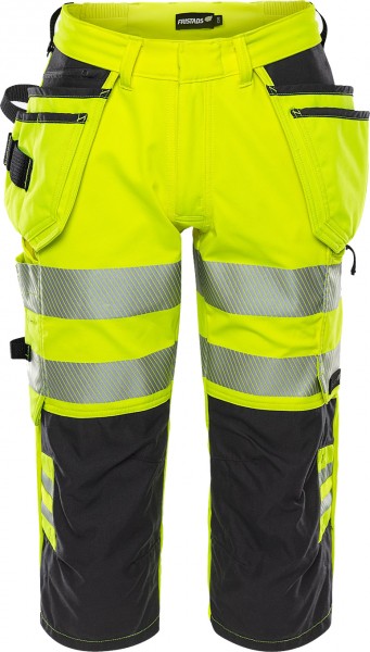 Fristads 301056 High Vis Stretch-3/4-Hose Kl. 2 2666 GSTP