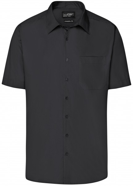 James & Nicholson JN644 Herren Kurzarm Hemd Easy-Care in 11 Farben