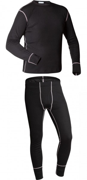 elysee 26130 DELPHI Funktionsunterwäsche-Set schwarz