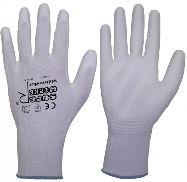 Super Worker whiteworker PU-Schutzhandschuhe