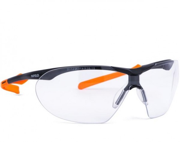 Infield Windor XL Outdoor 9071155 Bügelbrille schwarz-orange klar