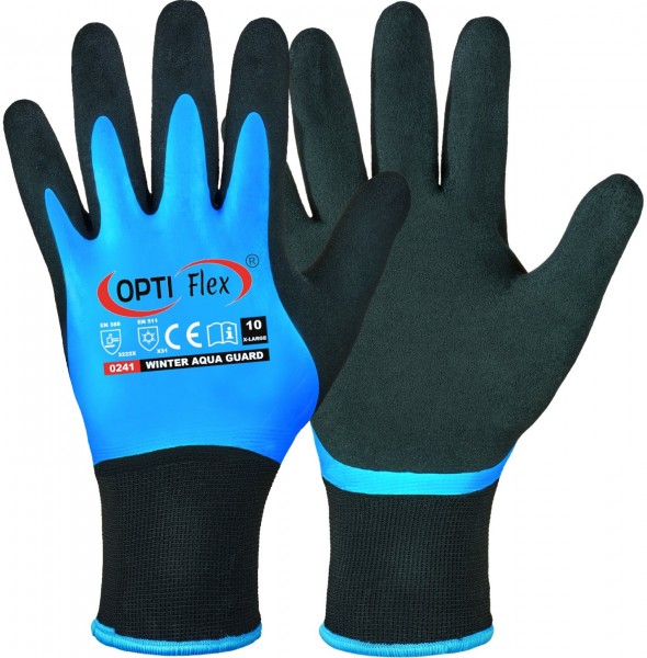 OPTI Flex 0241 Winter Aqua Guard Kälteschutzhandschuhe Latex