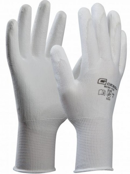 Gebol Micro Flex PU-Schutzhandschuhe teilbeschichtet